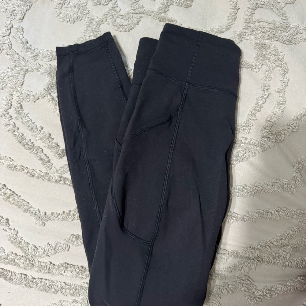 lululemon leggings with pockets size 4
